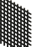 MODULAR SOLUTIONS MESH<br>1/2'' X 4' X 8', BLACK